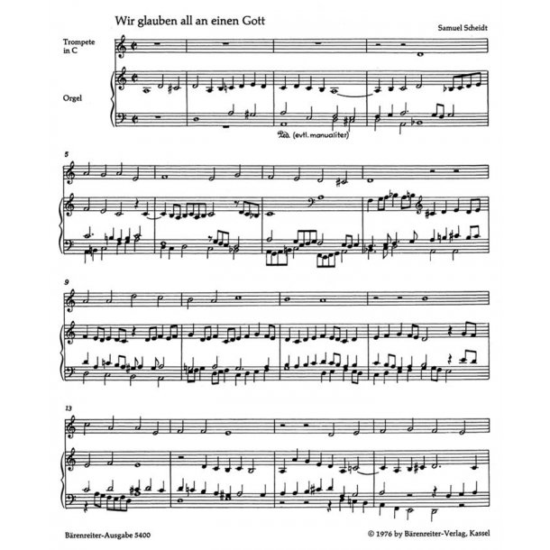 Neun Chor&auml;le alter Meister - 