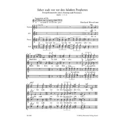 Sehet euch vor vor den falschen Propheten : Evangelienmotette