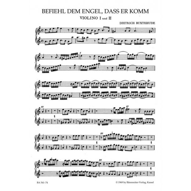 Command the Angels - Buxtehude, Dietrich