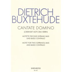 Cantate domino - Lobsinget Gott, dem Herrn - Buxtehude, Dietrich
