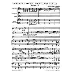 Cantate domino - Lobsinget Gott, dem Herrn - Buxtehude, Dietrich