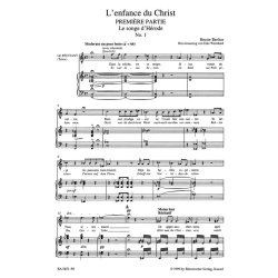 Enfance De Christ Op 25 (Testo Francese Tedesco) : French/German