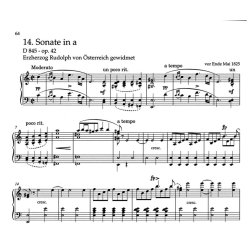 Piano Sonatas - Schubert, Franz