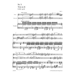 Trio - Schubert, Franz