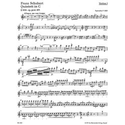 Streichquintett - Schubert, Franz