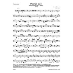 String Quartet - Schubert, Franz