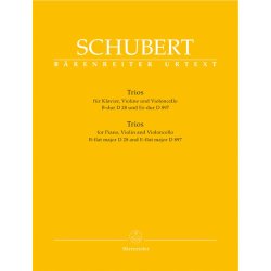 Trios - Schubert, Franz