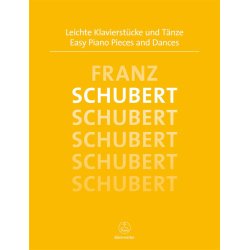 Easy Piano Pieces and Dances - Schubert, Franz