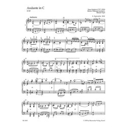 Easy Piano Pieces and Dances - Schubert, Franz