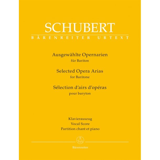 Selected Opera Arias For Baritone