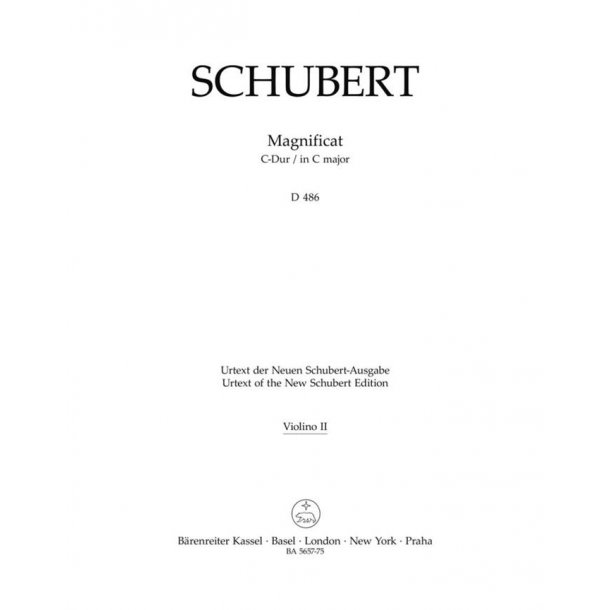 Magnificat in C major : D 486