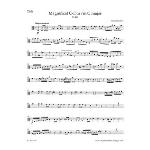 Magnificat in C major : D 486