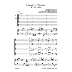 Missa - Mozart, Wolfgang Amadeus