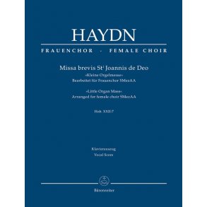 Missa Brevis St Joannis De Deo - Little Organ Mass : Frauenchor