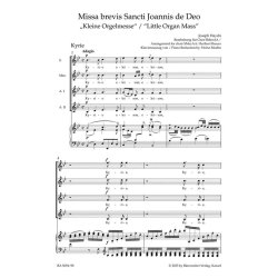 Missa Brevis St Joannis De Deo - Little Organ Mass : Frauenchor