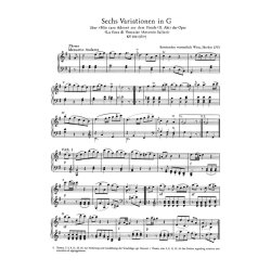 Variations - Mozart, Wolfgang Amadeus