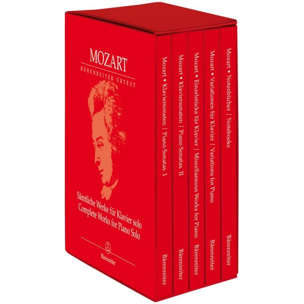 Complete Works for Piano Solo : 5 volumes in slipcase