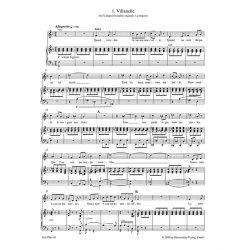 Les nuits d'&eacute;t&eacute; for solo voice and orchestra : op. 7 Hol. 81B / Six Songs