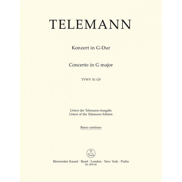 Concerto - Telemann, Georg Philipp
