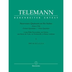 Nouveaux Quatuors en Six Suites - Telemann, Georg Philipp
