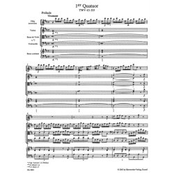 Nouveaux Quatuors en Six Suites - Telemann, Georg Philipp