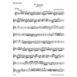 Nouveaux Quatuors en Six Suites - Telemann, Georg Philipp