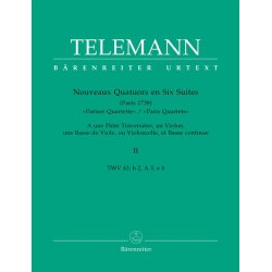 Nouveaux Quatuors en Six Suites - Telemann, Georg Philipp