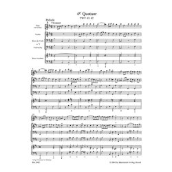 Nouveaux Quatuors en Six Suites - Telemann, Georg Philipp