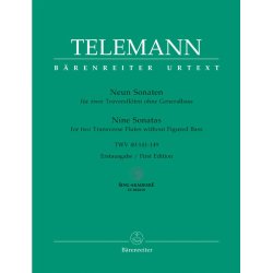 Nine Sonatas - Telemann, Georg Philipp