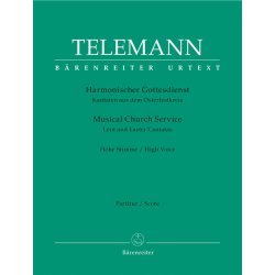 Harmonischer Gottesdienst - Telemann, Georg Philipp