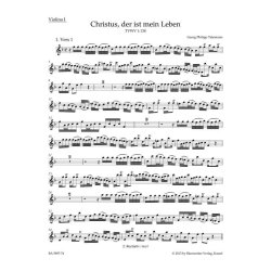 Christus, der ist mein Leben - Telemann, Georg Philipp