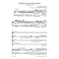 Christus, der ist mein Leben - Telemann, Georg Philipp