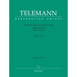 Christus, der ist mein Leben - Telemann, Georg Philipp