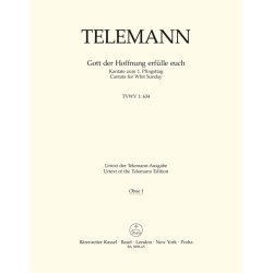 Gott der Hoffnung erf&uuml;lle euch - Telemann, Georg Philipp