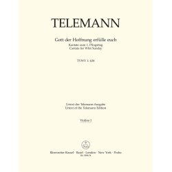 Gott der Hoffnung erf&uuml;lle euch - Telemann, Georg Philipp