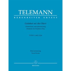Gelobet sei der Herr - Telemann, Georg Philipp