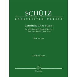 Geistliche Chor- Music - Sch&uuml;tz, Heinrich