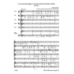 Geistliche Chor- Music - Sch&uuml;tz, Heinrich