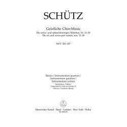 Geistliche Chor-Music - Sch&uuml;tz, Heinrich
