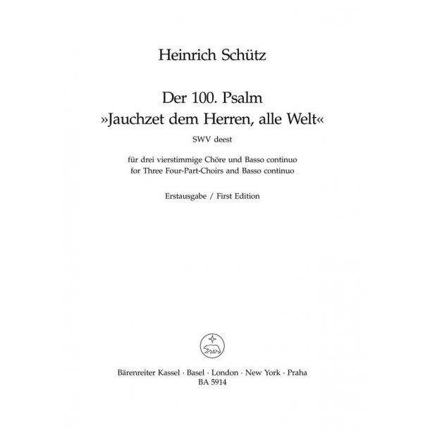 Jauchzet dem Herren, alle Welt