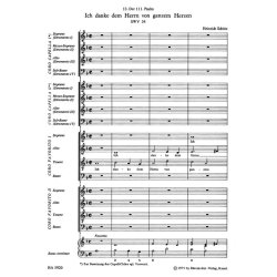 Psalmen Davids 1619 : Psalm 111 Nr. 13