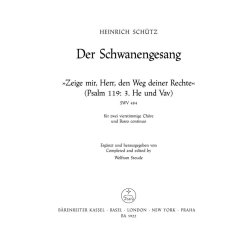 Zeige mir, Herr, den Weg deiner Rechte : Motette