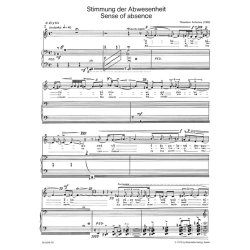 Klima tis apussias - Stimmung der Abwesenheit - Antoniou, Theodore