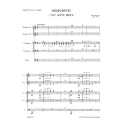 Hospodine - H&ouml;re mich, Herr (Kyrie) - Jan&aacute;cek, Leos