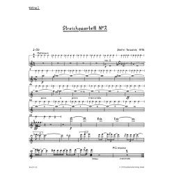 String Quartet - Terzakis, Dimitri