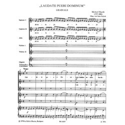 Laudate pueri Dominum - Haydn, Michael