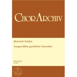 Ausgewahlte geistliche Chorsatze
