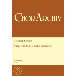 Ausgewahlte geistliche Chorsatze