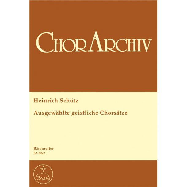 Ausgewahlte geistliche Chorsatze