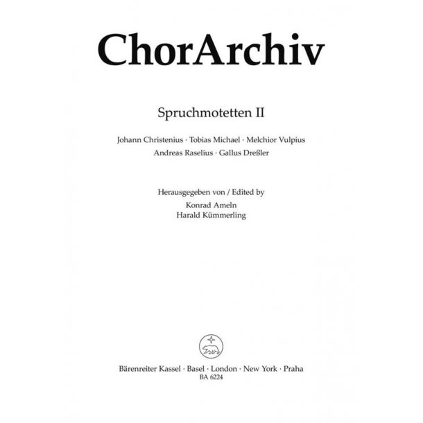 Spruchmotetten, Heft 2